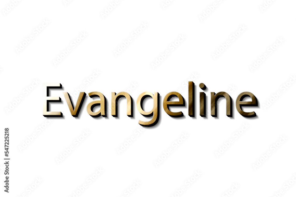 EVANGELINE 3D MOCKUP EVANGELINE 3D MOCKUP