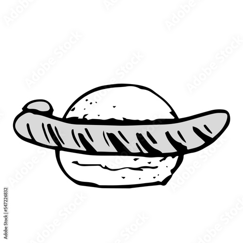 Bratwurstsemmel