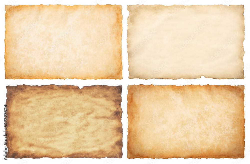 Parchment paper background texture Stock Illustration by