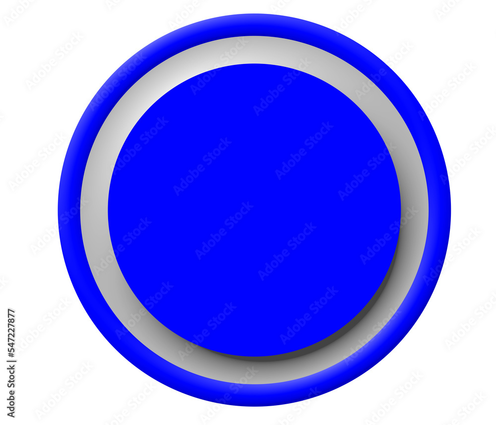 blue round button blue round button
