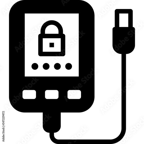 cold wallet solid icon