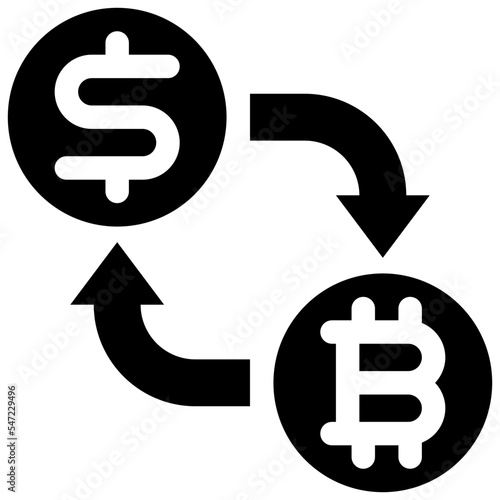 fiat money solid icon