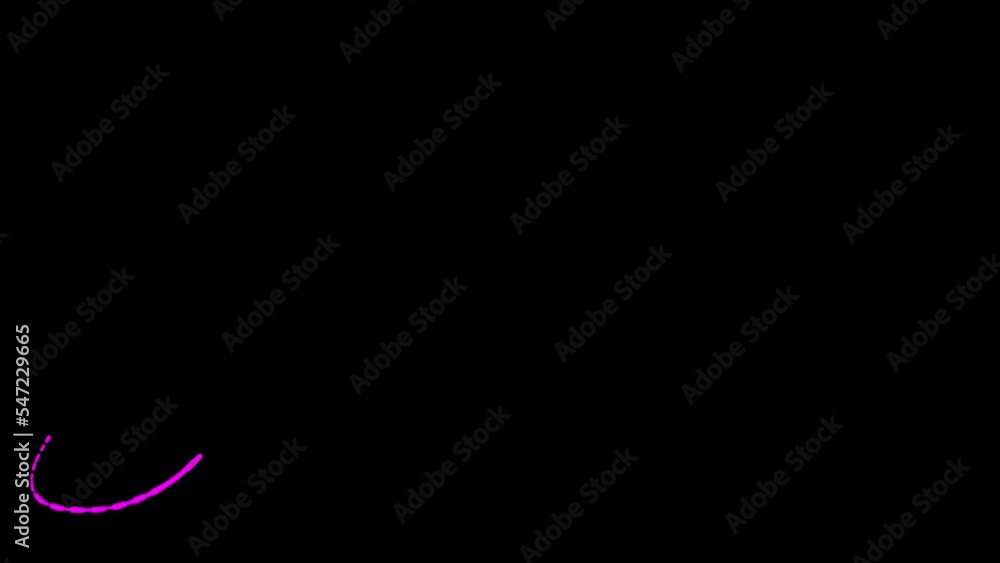 Multicolored Liquid Lines on a black background Multicolored Liquid Lines on a black background
