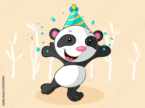 Party Comic Panda