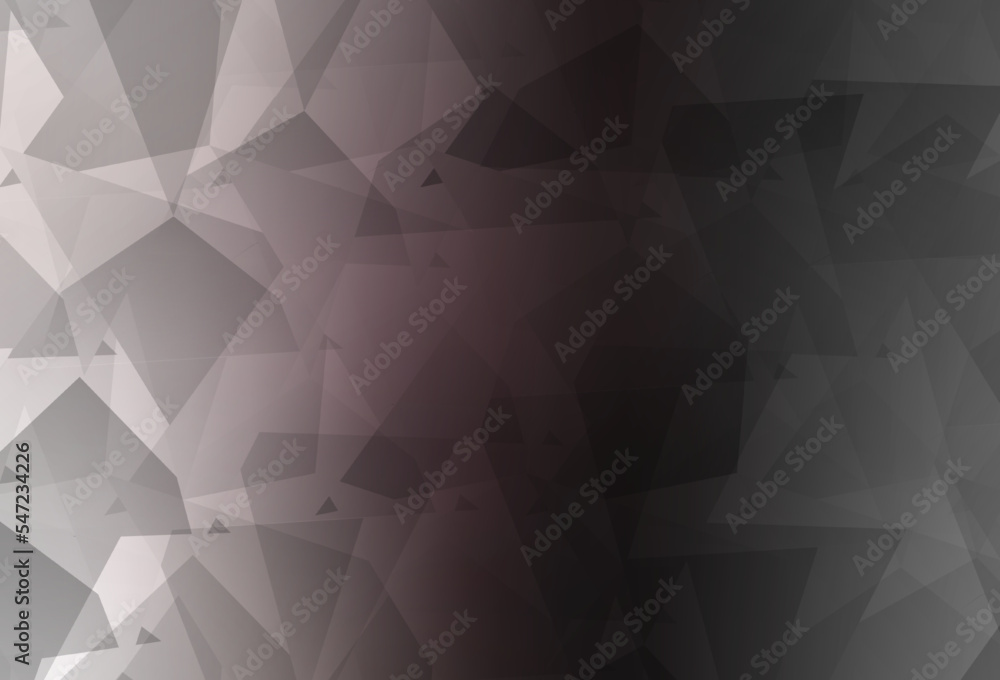 Light Gray vector template with chaotic poly shapes. Light Gray vector template with chaotic poly shapes.