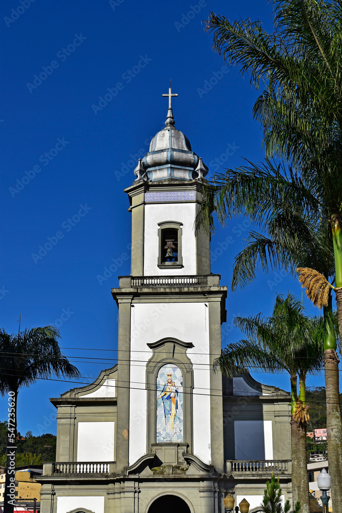 Our Lady of the Rosario church (Nossa Senhora do Rosario) in Petropolis, Rio de Janeiro, Brazil