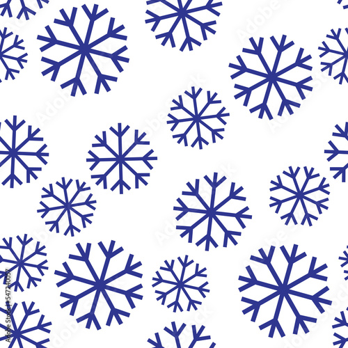 Christmas seamless pattern. Winter seamless design