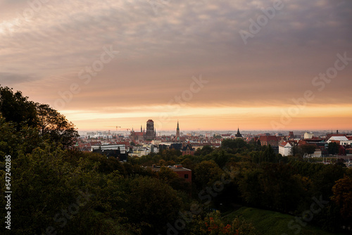 panorama Gdańska