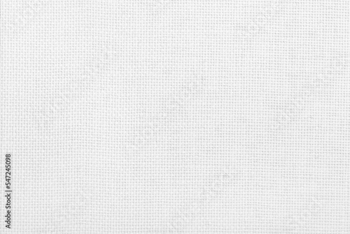 White canvas texture background - Coarse linen, rough