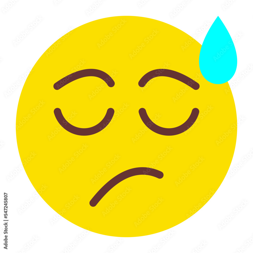 Disappointed Flat Icon Disappointed Flat Icon