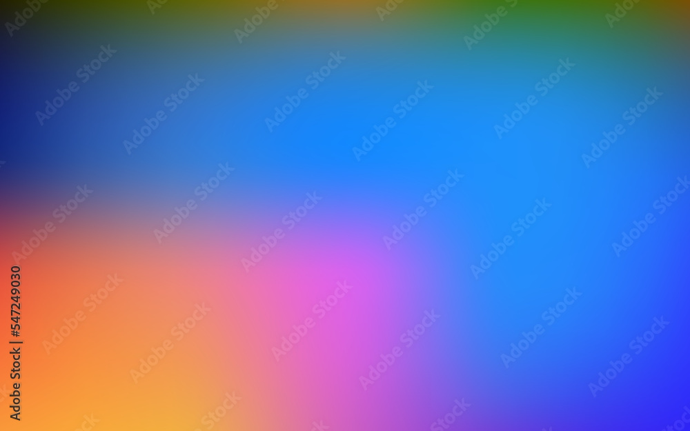 Light multicolor vector abstract blur layout.