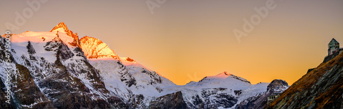 landscape at the grossglockner mountain