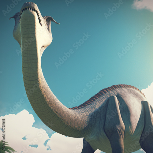 An image of a 3d rendered dinosaur © Freya