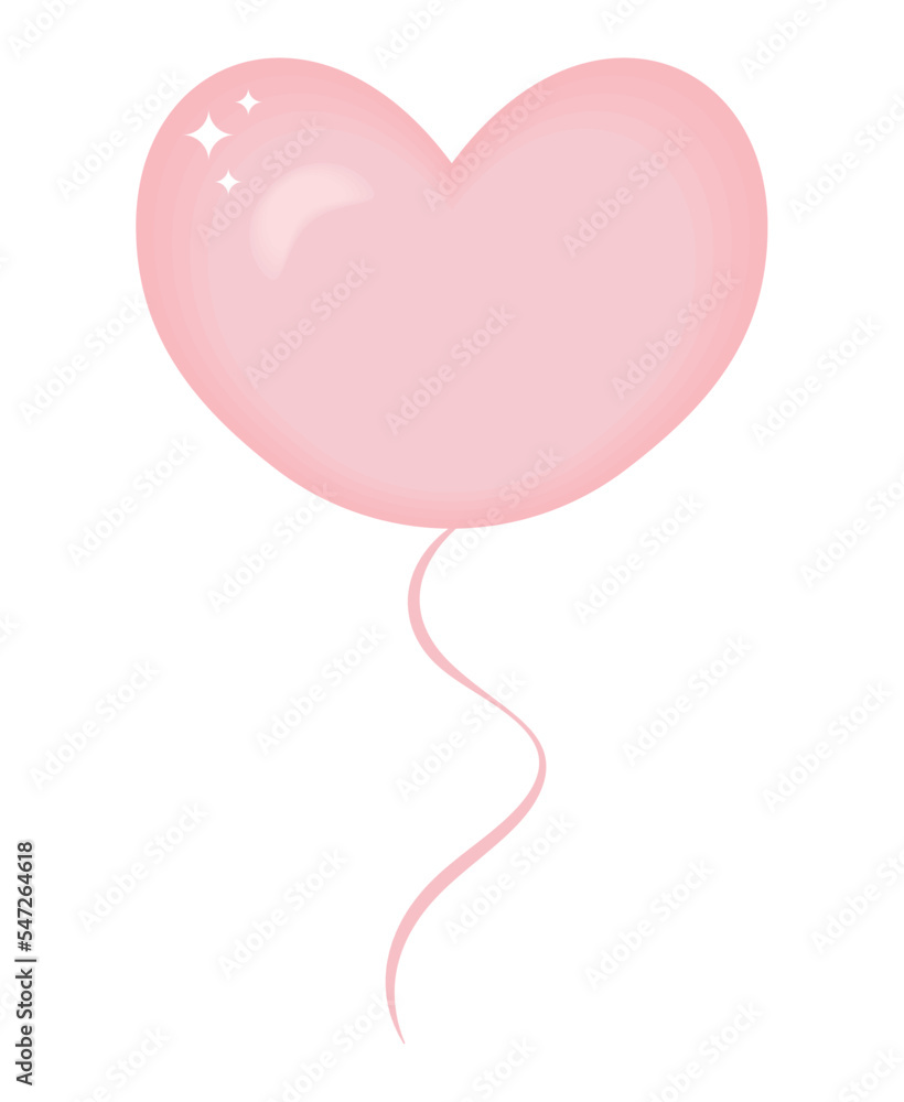 heart balloon design