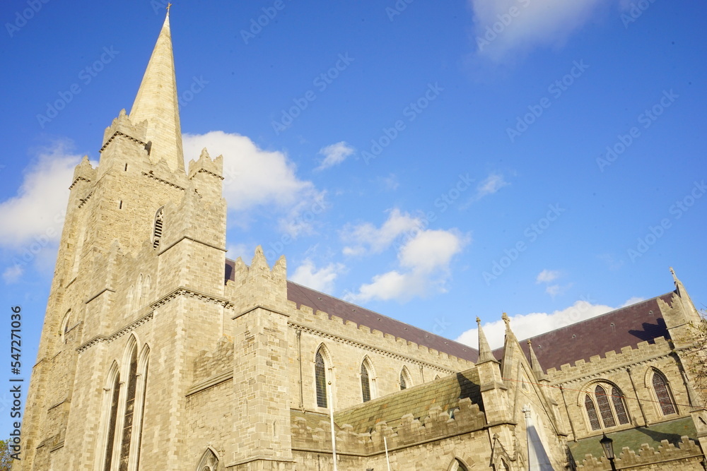 St Patrick's Cathedral and Collegiate Church in Dublin, Ireland 