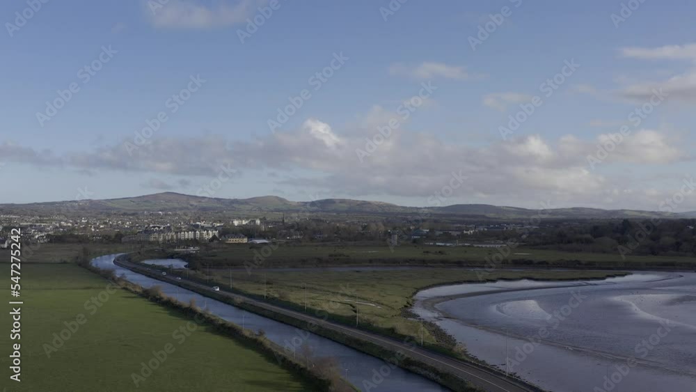 scenic view of Blennerville windmill on The Dingle peninsula in County Kerry, Ireland. High quality 4k footage scenic view of Blennerville windmill on The Dingle peninsula in County Kerry, Ireland. High quality 4k footage