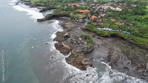 Bali, Indonesia - November 10, 2022: The Tanah Lot Temple of Bali, Indonesia photo