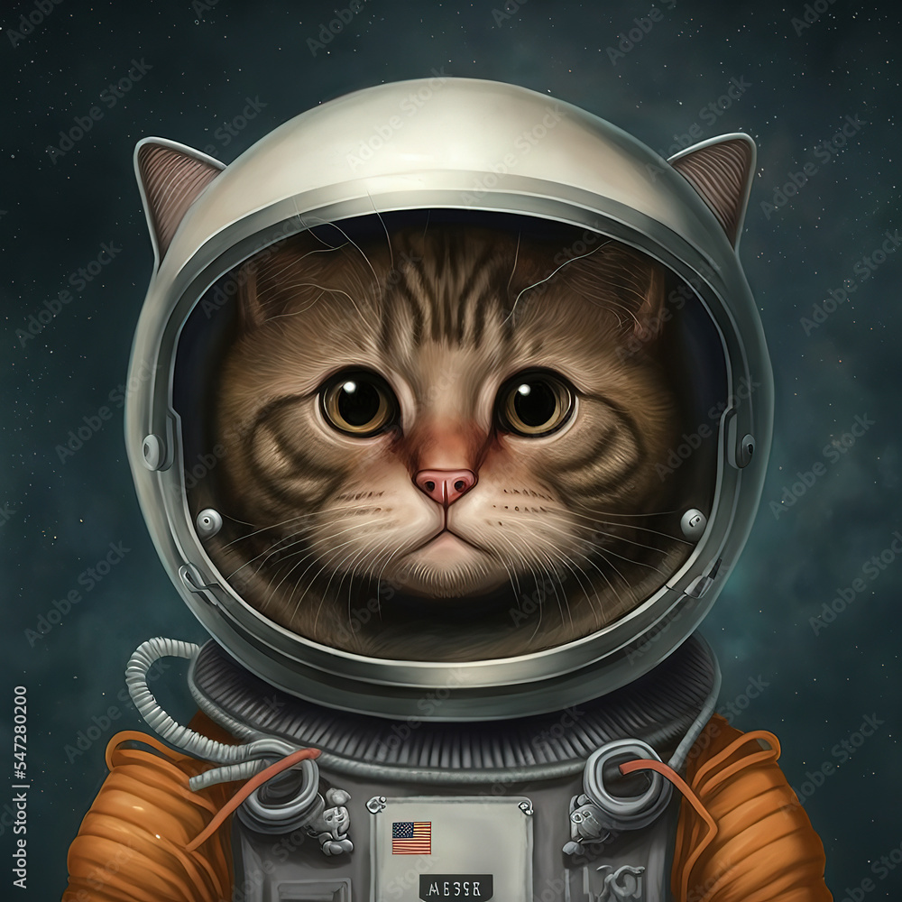 cat send to space