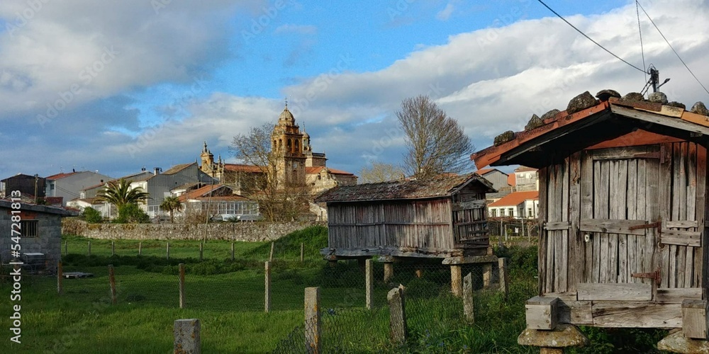 Panorámica de Celanova, Galicia Panorámica de Celanova, Galicia