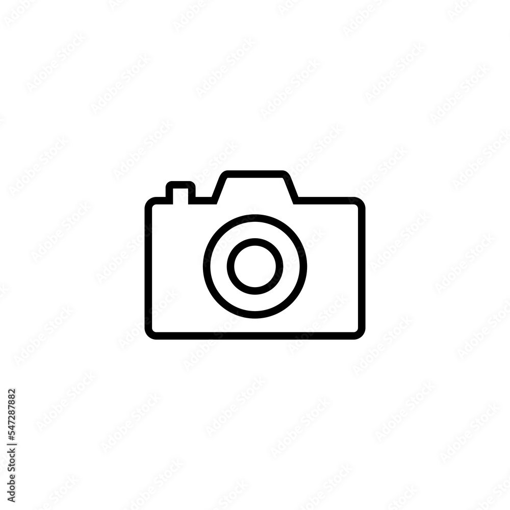 Camera icon vector illustration. photo camera sign and symbol. photography icon. Camera icon vector illustration. photo camera sign and symbol. photography icon.