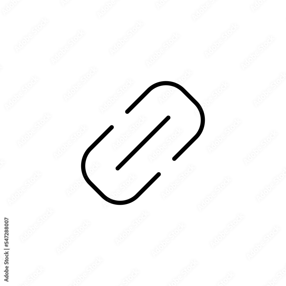 Link icon vector illustration. Hyperlink chain sign and symbol Link icon vector illustration. Hyperlink chain sign and symbol