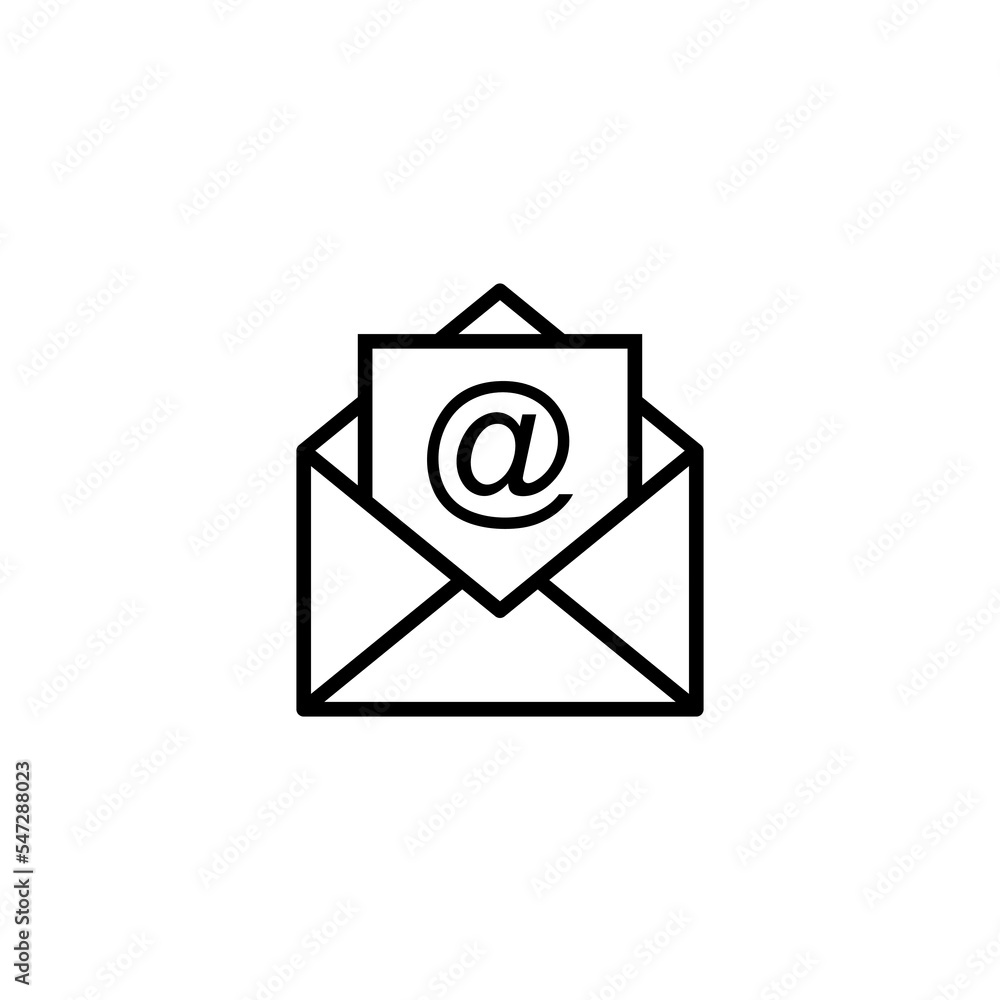 Mail icon vector illustration. email sign and symbol. E-mail icon. Envelope icon Mail icon vector illustration. email sign and symbol. E-mail icon. Envelope icon