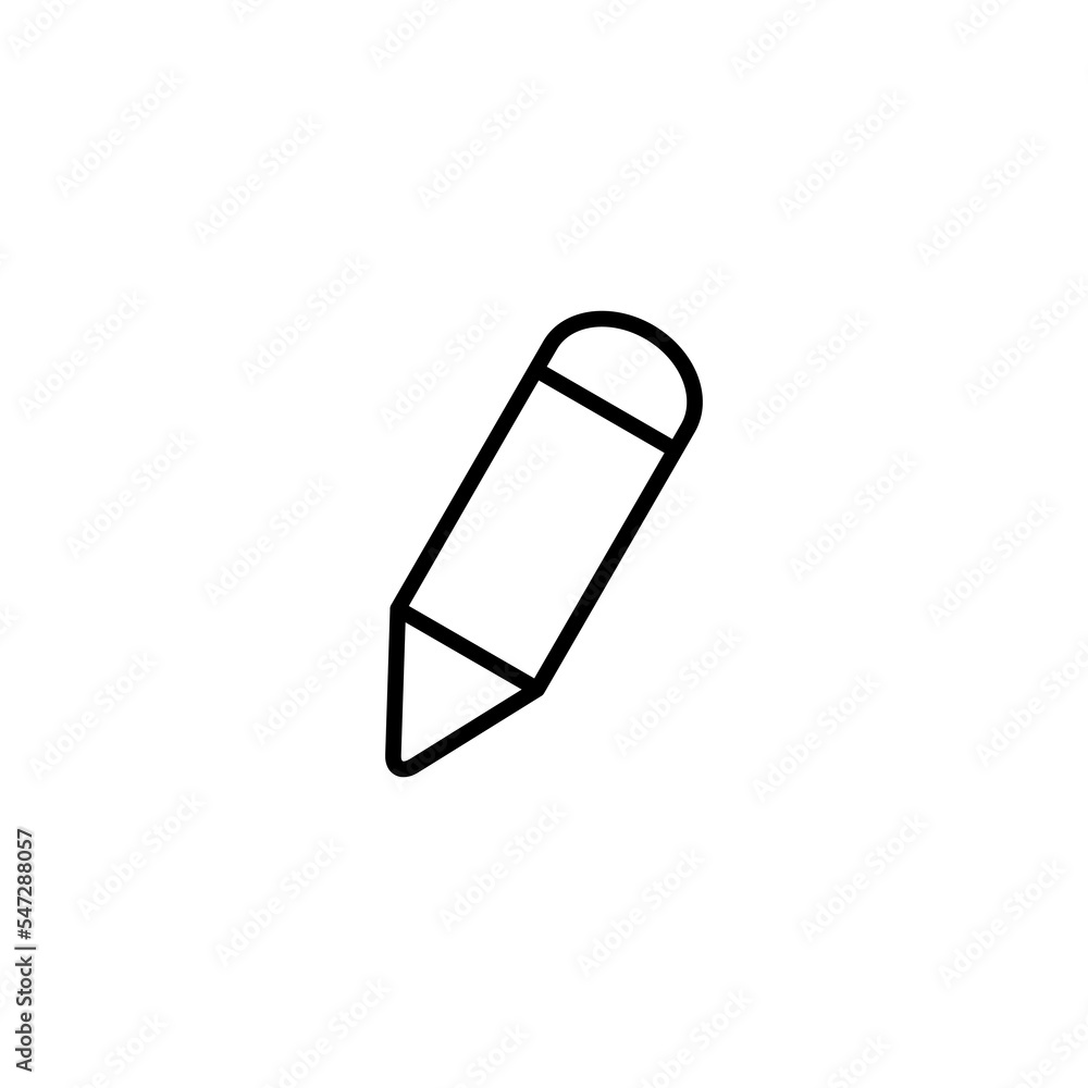 Pencil icon vector illustration. pen sign and symbol. edit icon vector Pencil icon vector illustration. pen sign and symbol. edit icon vector