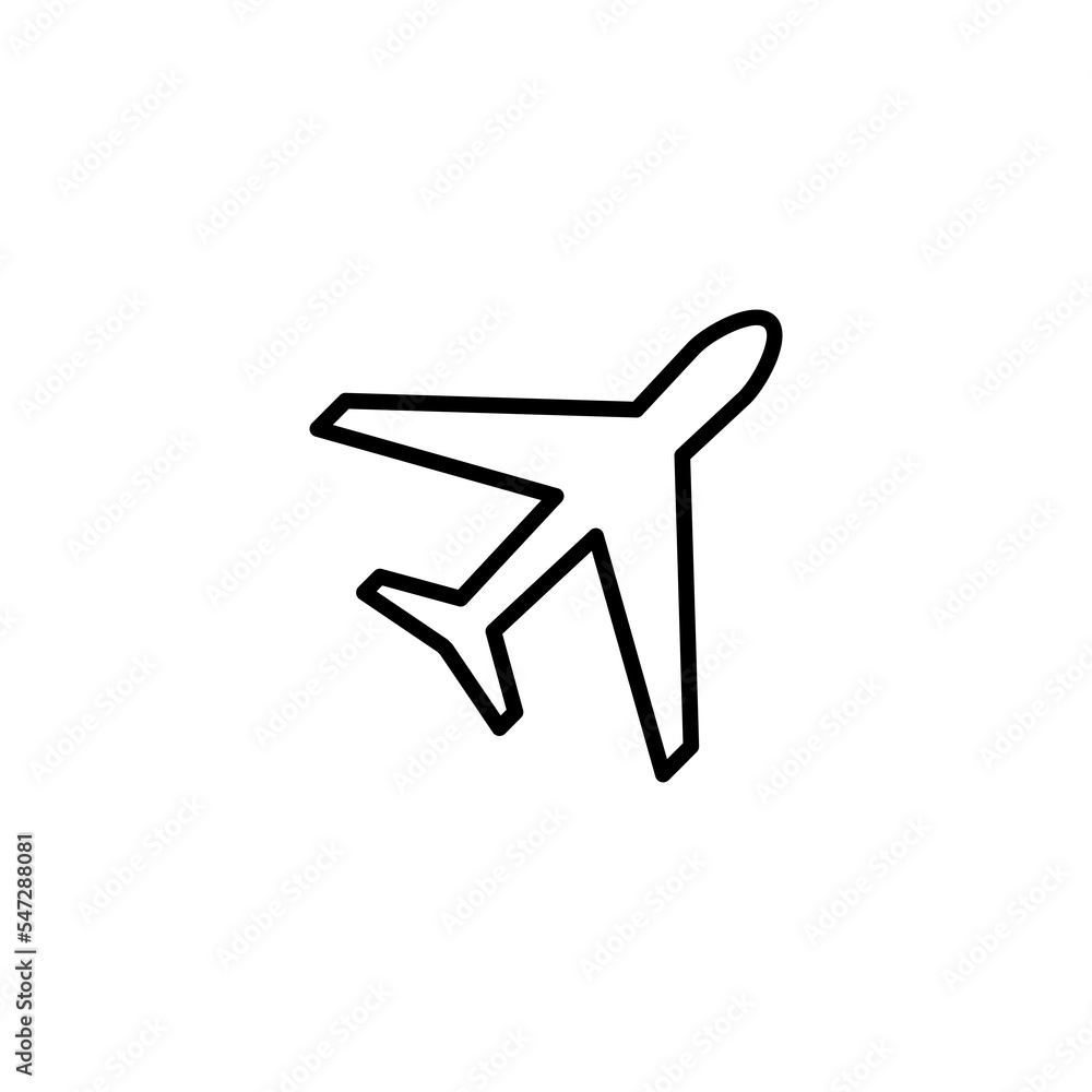 Plane icon vector illustration. Airplane sign and symbol. Flight transport symbol. Travel sign. aeroplane Plane icon vector illustration. Airplane sign and symbol. Flight transport symbol. Travel sign. aeroplane