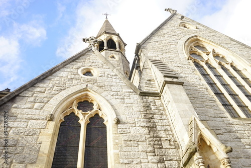 Photography St Andrew's Church or Church of Ireland in Dublin, Ireland