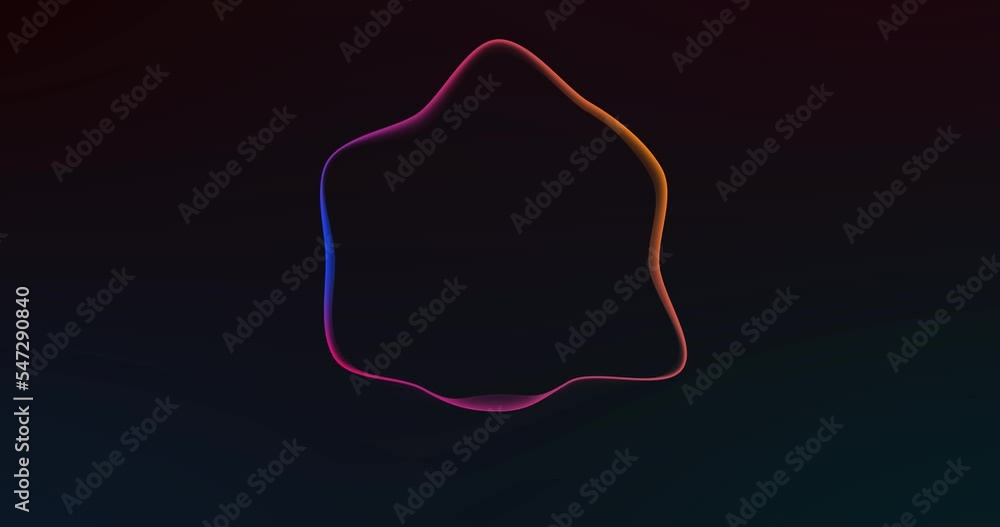 Abstract background with dynamic wave. Sound wave visualization. Big ...