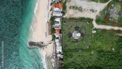 Bali, Indonesia - November 7, 2022: The Beaches and Cliffs of Southern Bali Indonesia