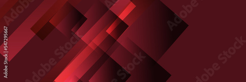 Red geometric texture. Abstract red shapes background vector