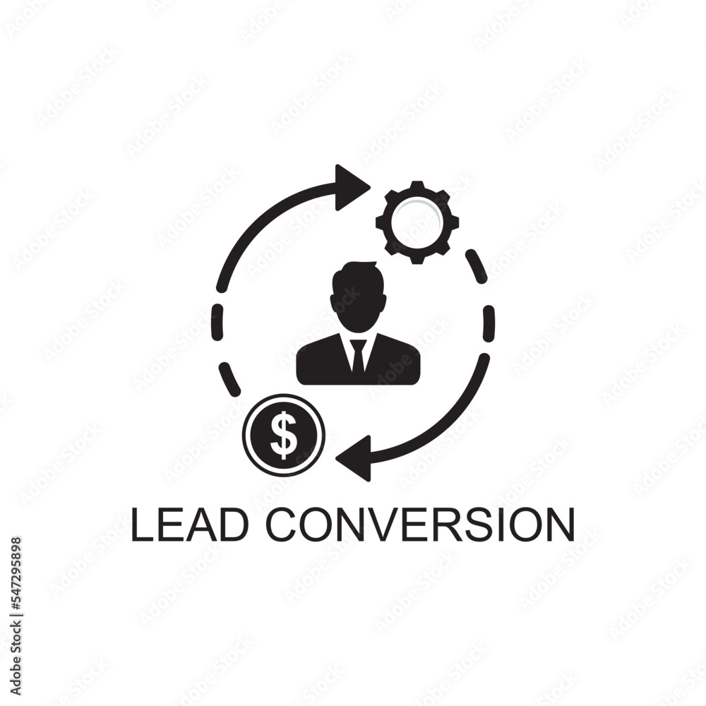 lead conversion icon , business icon lead conversion icon , business icon