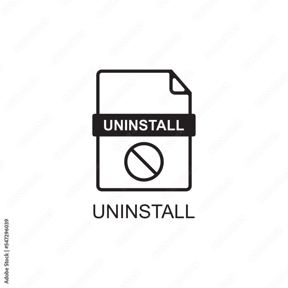 uninstall icon , remove icon vector uninstall icon , remove icon vector