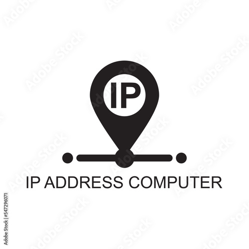 ip address computer icon , technology icon