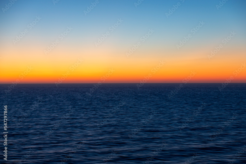 Ssunset over the sea