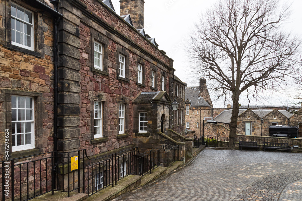 Fototapeta premium Inside Edinburgh castle