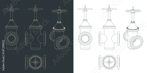 Valve blueprints