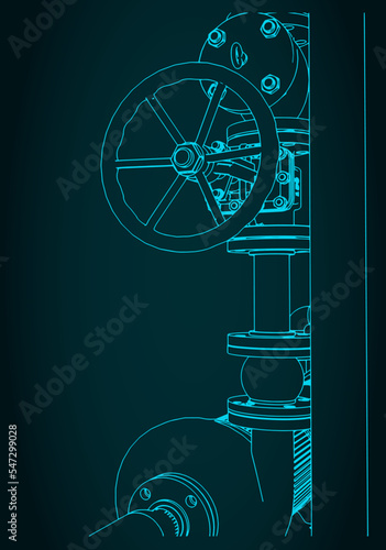 Valve close-up