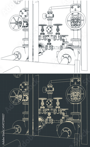 Water pumping station