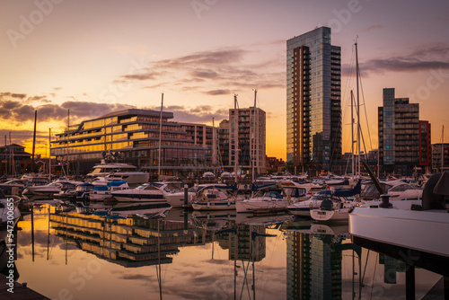 Photography Marina at night