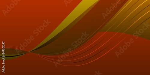 Modern red and yellow background
