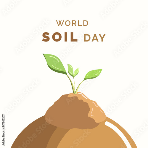 World soil day illustration banner 