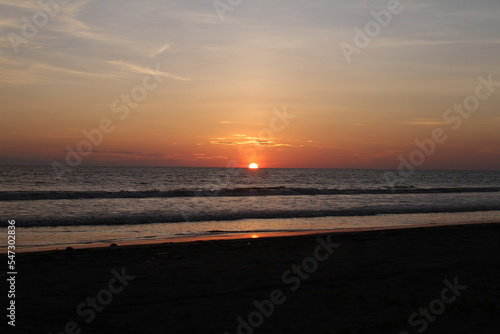 sunset on the sea © randa