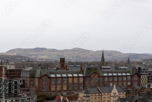 Arthur's seat in Edinburgh photo