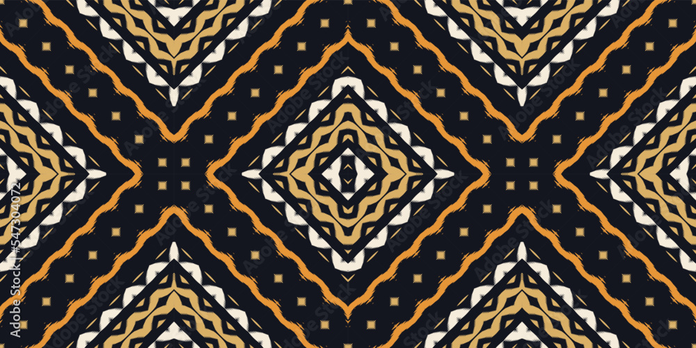 Ikat fabric tribal art Geometric Traditional ethnic oriental Design for Prints Fabric saree Mughal brush symbol Swaths texture Kurti Kurtis Kurtas Ikat fabric tribal art Geometric Traditional ethnic oriental Design for Prints Fabric saree Mughal brush symbol Swaths texture Kurti Kurtis Kurtas
