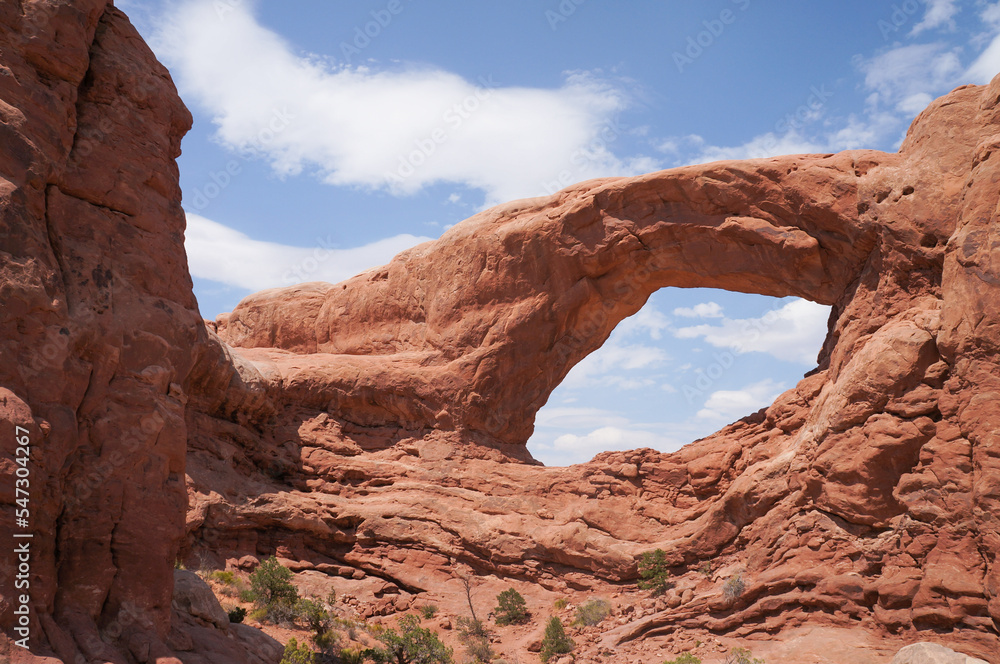 Arch National Park in a sunny day Arch National Park in a sunny day