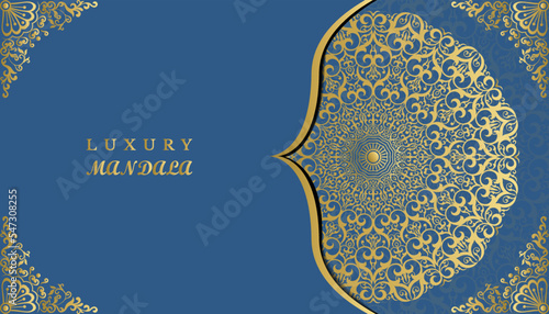 Luxury ornamental mandala design. Abstract beautiful luxury mandala background design.	