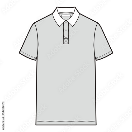 Polo shirts Polo t-shirts Polo tee Top T-shirt Short sleeve tee Clothing © Hanpyul