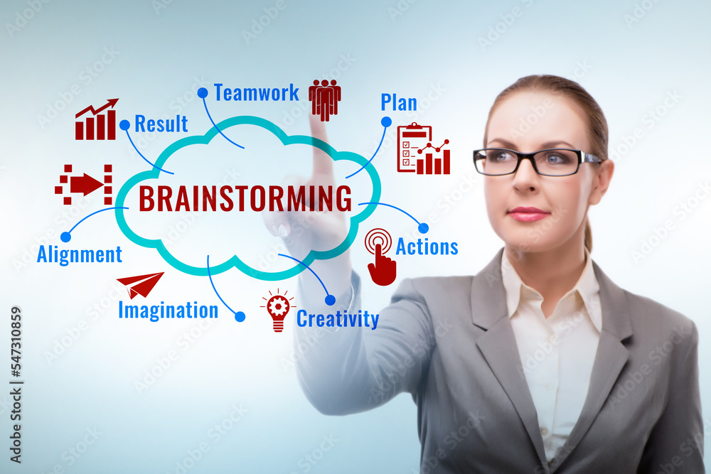Concept of brainstorming as a solution tool Concept of brainstorming as a solution tool